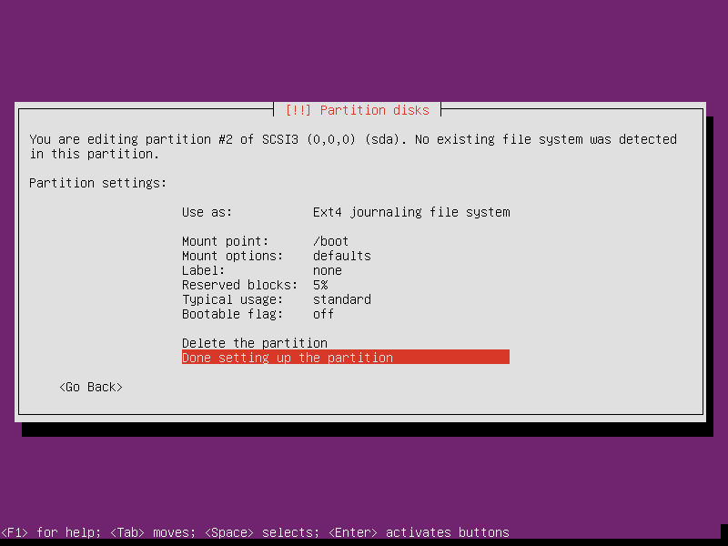 partition disk - boot7